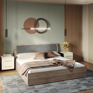 Interio by Godrej Stud Engineered Wood Queen
