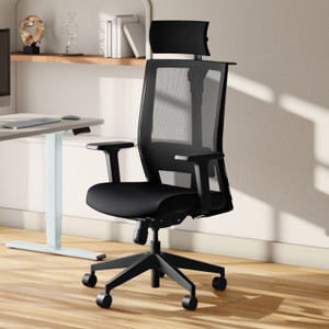 Interio by Godrej Velora Fabric Office Arm