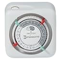 Intermatic TN111K 15-Amp Indoor Timer - Versatile 24-Hour Control - Easy Manual Override and Single 2-Prong Design (1 Pack)