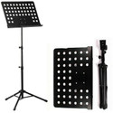 intern Adjustable Music Stand, Professional Music Book Holder Folding Stand