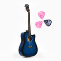 intern INT-41C-BL | 41 inch Acoustic Guitar Rosewood, Meranti Basswood Right Hand Orientation