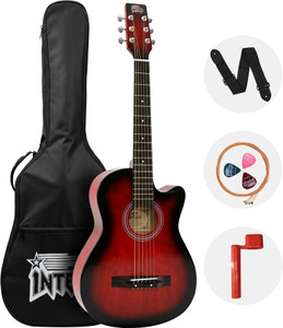 intern Red Acoustic Guitar Rosewood Ebony Right
