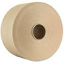 Intertape Polymer Group K7450 Industrial Central 260 Medium Duty Reinforced Water Activated Tape, 3" Width, 450' Length, Natural, Pack of 10