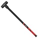 INTERTOOL 6 lbs Sledgehammer, Demolition, Stake Driving, Reinforced Steel, 36” Shock Absorbing NonSlip Handle HT-0243