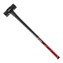 INTERTOOL Sledgehammer 12 lbs – Sledge Hammer for Demolition, Construction, &amp; Stake Driving - Reinforced Steel 36” Overstrike Protection with Shock Absorbing Non-Slip Handle HT08-0249