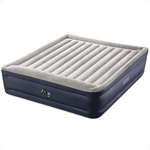 intex dura-beam plus 16534 king size air mattress with built-in pump