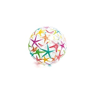 intex lively print balls aquarium multicolor
