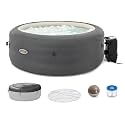 INTEX SimpleSpa 4 Person Inflatable Hot Tub, Portable Spa with 100 Jets