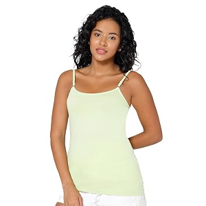 Intimacy Cotton Camisole for Women with Adjustable