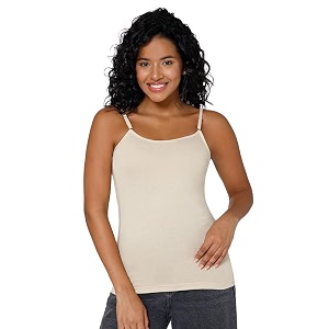 Intimacy Cotton Camisole for Women with Adjustable