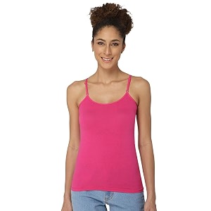 Intimacy Cotton Camisole for Women with Adjustable