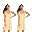 INTIMACY LINGERIE Knee-Length Cotton Slips for Women