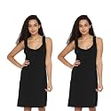 INTIMACY LINGERIE Knee-Length Cotton Slips for Women