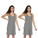 INTIMACY LINGERIE Knee-Length Cotton Slips for Women
