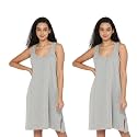 INTIMACY LINGERIE Knee-Length Cotton Slips for Women
