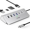 intpw 10-in-1 USB C Hub, P9R Gigabit Ethernet Adapter with 4K HDMI