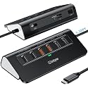 P9R PRO USB C Hub Ethernet, 10Gbps Laptop Docking Station 10-in-1 with USB-C & 2 USB-A 3.2 Data, LAN, 4K@60Hz, 2 USB A 2.0, PD 100W, SD/TF Ports, 3.28FT USB C Docking Station for PC, iPhone 17, Mac