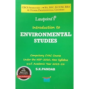 introduction to environmental studies for cbcs semester 1 as per new syllabus nep 2020 perfect paperback sk pandab