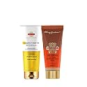 Inveda BB Base Cream and Sunscreen SPF30 Combo for Reduce Dark Spots, Fine Lines and Blemishes Made with Goodness of Avocado & Cucumber, Giving Radiant and Glowing Skin, 90ml
