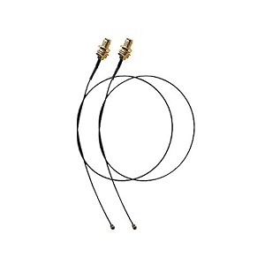 invento 2pcs 10cm long mini pci ufl to sma female connector wifi pigtail cable ipx to sma extension