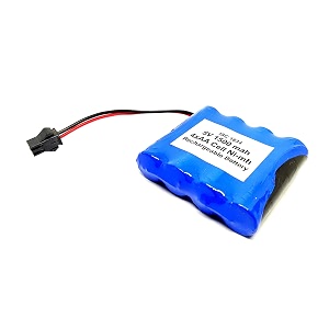 invento 5v 1500 mah polymer ni-mh rechargeable 4 aa cell battery pack for cordless phone toy car diy project