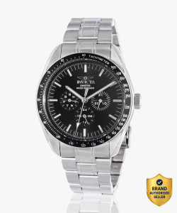 INVICTA Specialty Quartz Black Dial Analog Watch