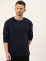 INVICTUS Men Solid Round Neck Pure Cotton