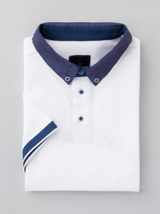 INVICTUS Solid Men Polo Neck White T-Shirt