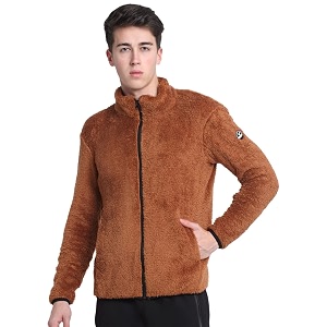 Invincible Mens Double Sherpa Jacket