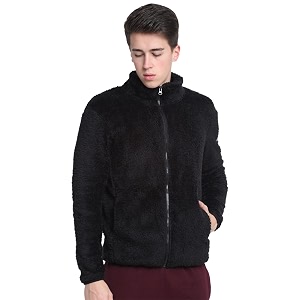 Invincible Mens Double Sherpa Jacket