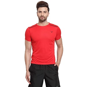 Invincible Mens Fly Weight Gym T-Shirt