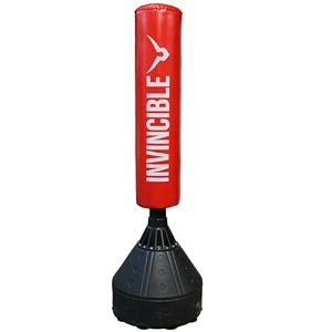 invincible standing boxing punch bag