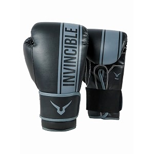 invincible tejas fitness training synthetic leather boxing gloves for men amp women black-green 8 oz