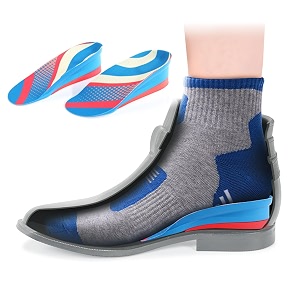 height increase insole - 4 inch boost with cushioned dual layer comfort for men amp women - feel taller walk confidently