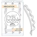 Invisibobble Waver (3 Count, Crystal, Hair Clip, Women's Youth/Female)