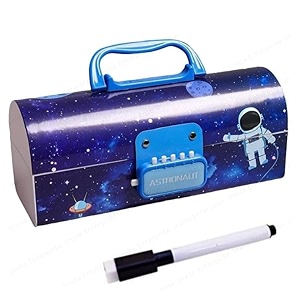 invite kids pen amp pencil boxsuitcase style password lock pencil casemulti-layer pencil box for kids boys girls stationary organizer case for kids return gift for kids apb