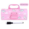 Invite Kids Pen &amp; Pencil Box,Suitcase Style Password Lock Pencil Case,Multi-Layer Pencil Box for Kids, Boys, Girls, Stationary Organizer Case for Kids, Return Gift for Kids (UPB)