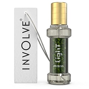involve your senses rainforest moon light car air freshener spray - irf010-30 ml  car accessories interior  long lasting fragrance  car perfume