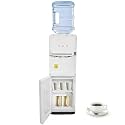 Top-Loading Water Cooler Dispenser with Hot &amp; Cold Water - for 3- and 5-Gallon Bottles,550W Fast Heating &amp; 75W Cooling,Child Safety Lock,Spill-Free Loading, for Home &amp; Office Use