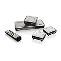 IOGEAR Long Range Wireless HDMI Matrix with Multicast &amp; 2 Additional Receivers (GWHDMS52MBK3)