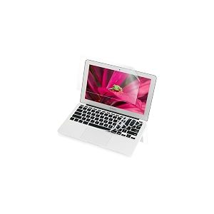 iogear shield plus protect for 1334 macbook air keyboard skin and screen protector gksma13