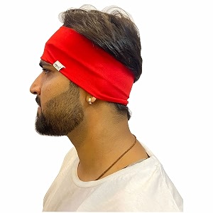 unisex headband sweatband for gymyogacycling pack of 4
