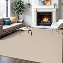 IOHOUZE Washable Area Rug 6x9 Non Slip Rubber Backed Rugs for Living Room, Dining Room Rugs Bedroom Rug, Woven Indoor Floor Carpet for Living Room Nursery Office, Cream/Beige