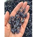 Iolite Chips – Natural Mini Iolite Stones, Crushed Undrilled Iolite, Semi-Tumbled Genuine Iolite (1/8 lb)