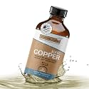 Ionic Copper Drops 30 PPM (16oz) – Premium Bioavailable Liquid Copper Supplement for General Wellness & Trace Mineral Support – Amber Glass Bottle