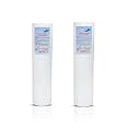 IONIX 1 Year Spun Filter, pre Filter 10 inch 5 Micron Replacement Set, Heavy Spun Filter for Ro Water Purifier, (Pack of 2)