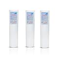 IONIX 1 Year Spun Filter, pre Filter 10 inch 5 Micron Replacement Set, Heavy Spun Filter for Ro Water Purifier, (Pack of 3)