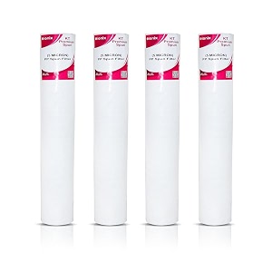 ionix 4 pieces heavy dotted 20 x 25 pp spun filter cartridge 5 micron spun filter 20 inch slim size for pre filters commercial siz pp spun pack of 4