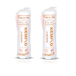 ionix spun filter 10 inch 5 micron pre filter cartridge for water purifiers white pack of 2