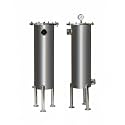 IONIX Stainless steel Industrial sediment filter | Industrial water filter for High pressure High volume with 2bags included| ss bag| bag filter assembly 20 x 7,For schools/Hospitals/Complexes